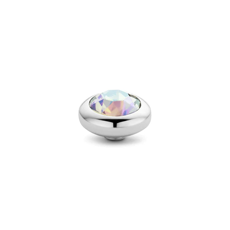MelanO Vivid CZ Crystal AB 7mm - silver or Rose gold