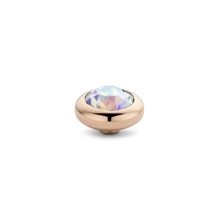 MelanO Vivid CZ Crystal AB 7mm - silver or Rose gold