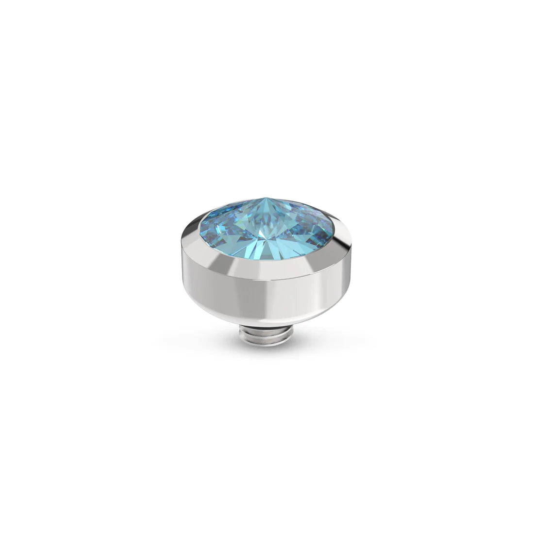 MelanO Twisted Glossy 6mm Aqua Bohemia