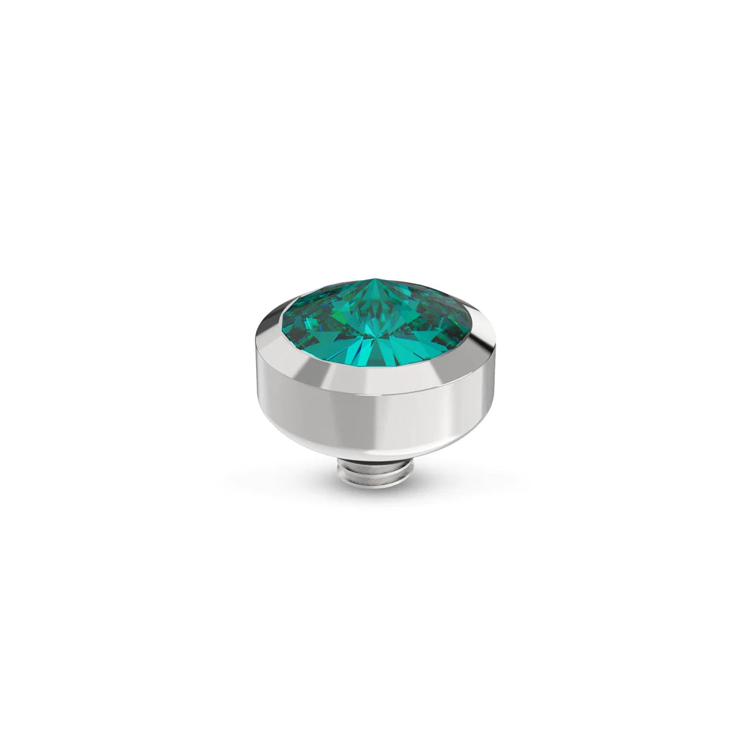 MelanO Twisted Glossy 6mm Blue Zircon