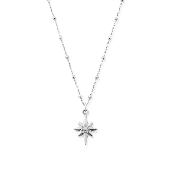 Bobble Chain Lucky Star Necklace