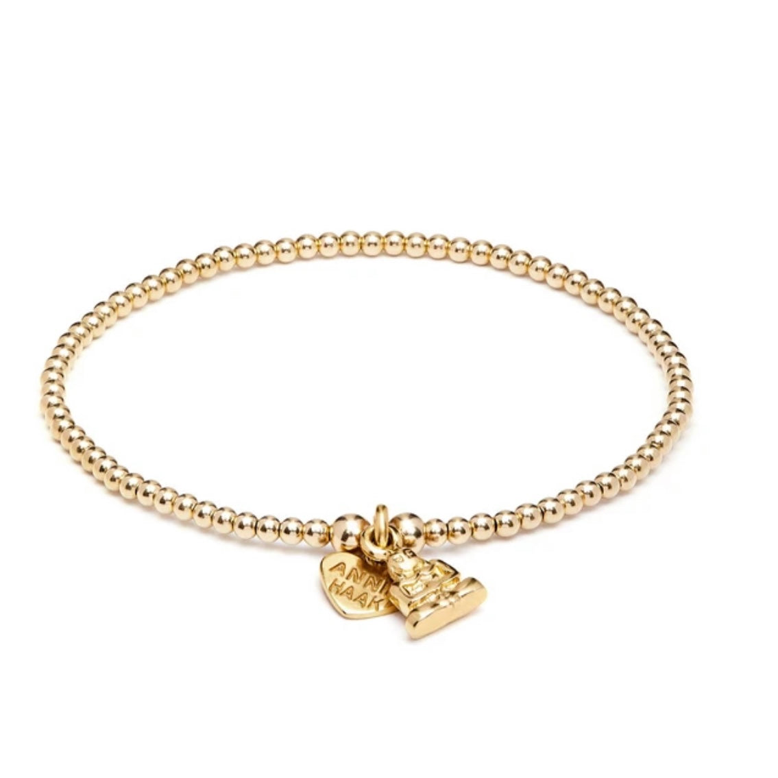 Annie Haak Santeenie Gold Charm Bracelet - Buddha