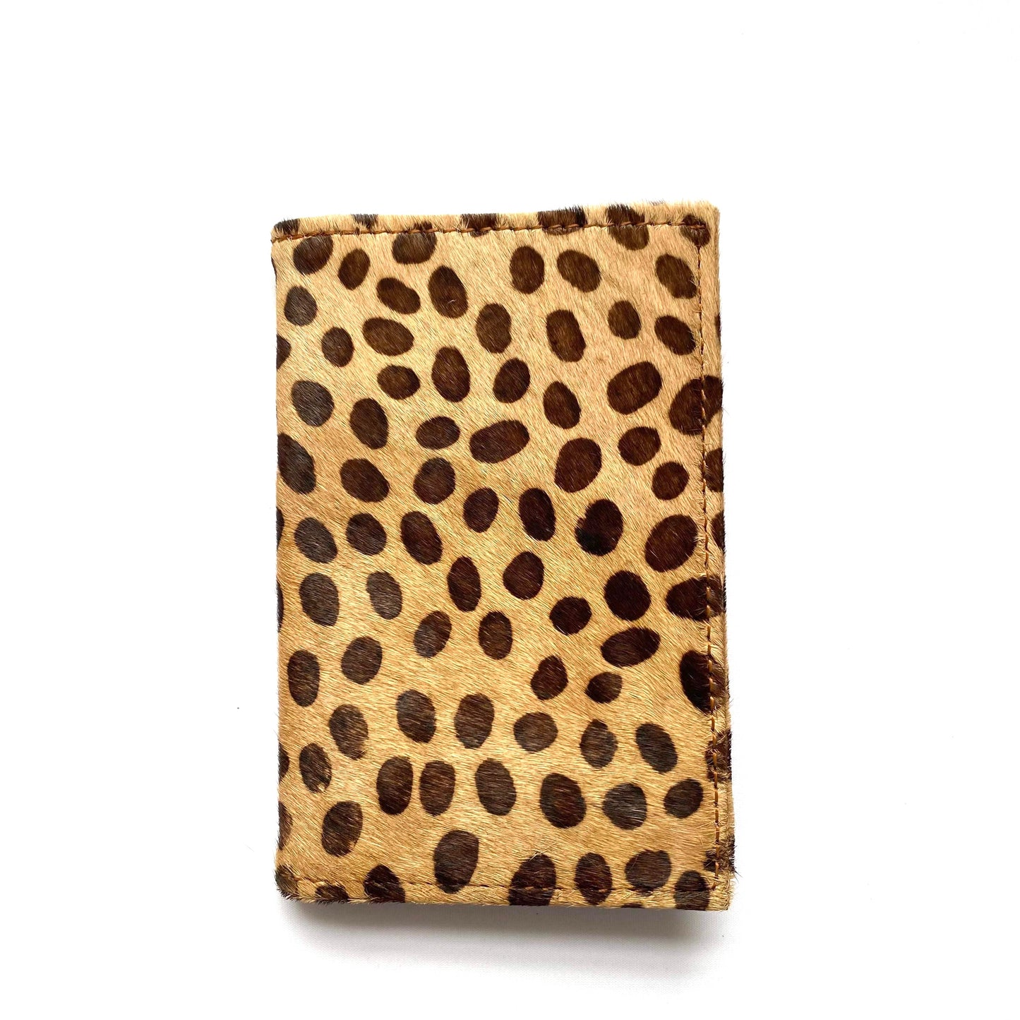 Leather Animal Print Wallet
