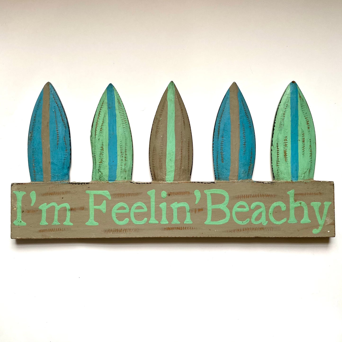 Rustic driftwood plaque