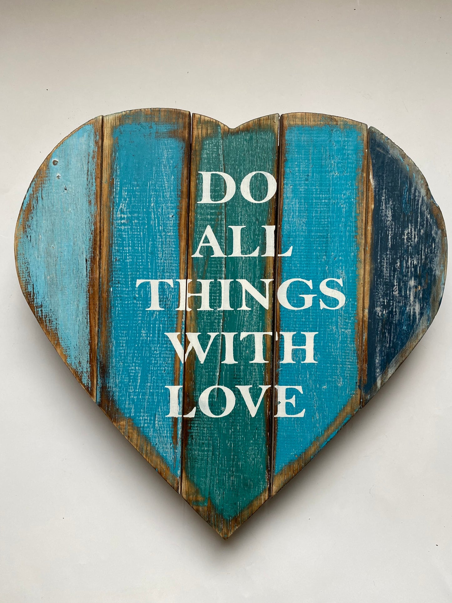 Rustic driftwood plaque