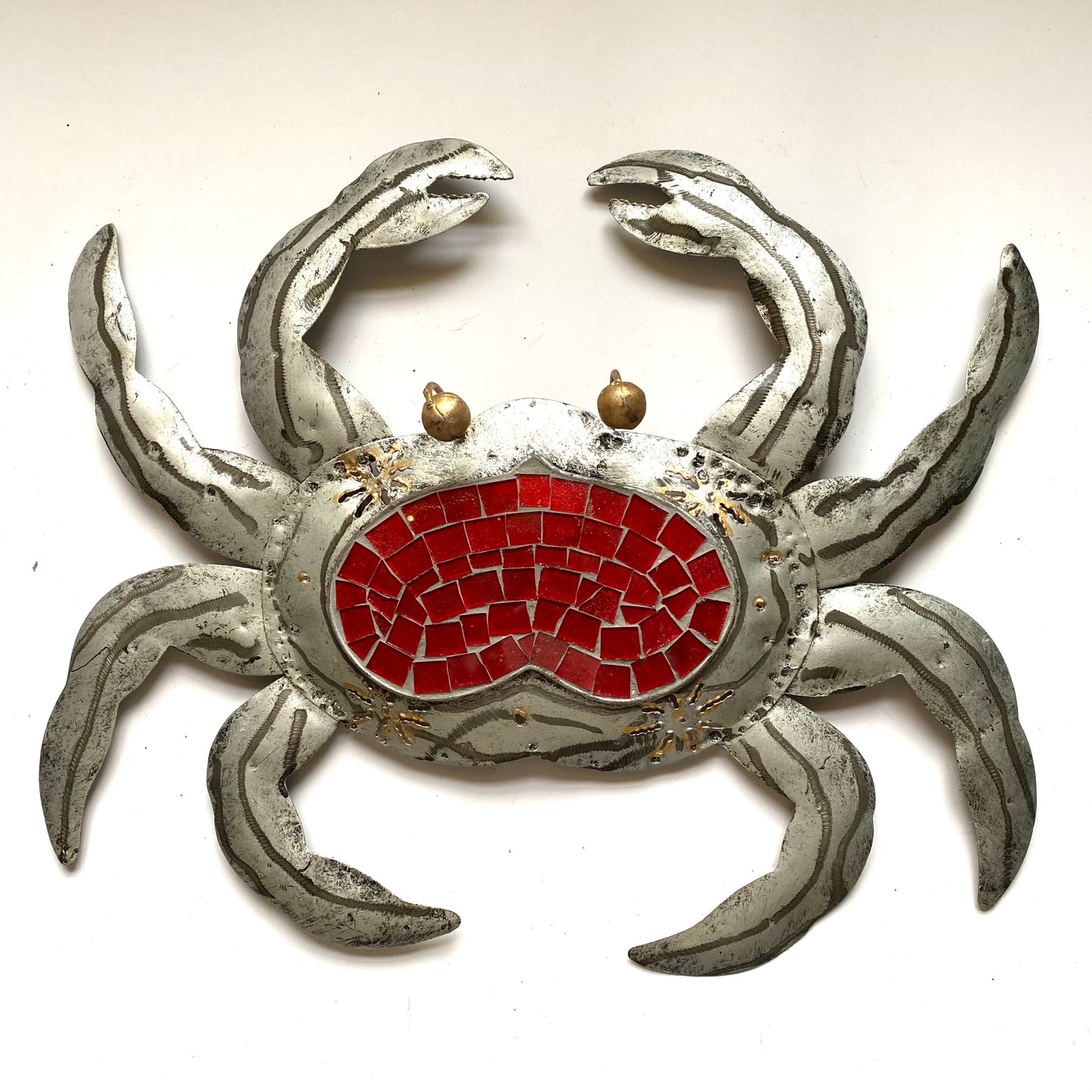 Metal Crab Wall Art - 3 colours