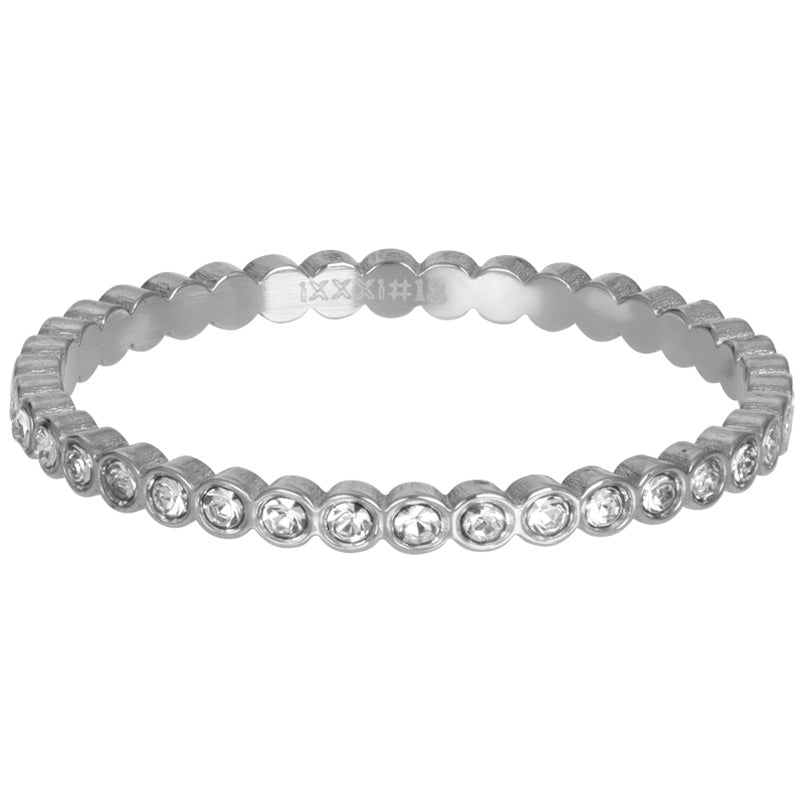 i.X.X.X.i infill ring Small Circle Stone - 3 colours - 2mm