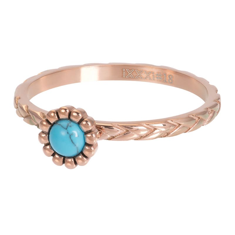 IXXXi turquoise inspired ring - silver, gold or rose gold