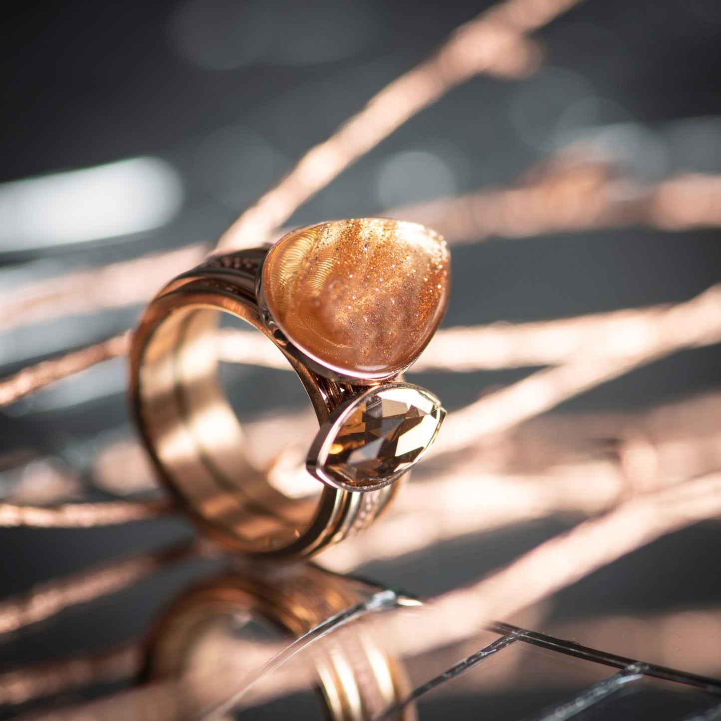 i.X.X.X.i infill ring Royal diamond champagne - 2mm