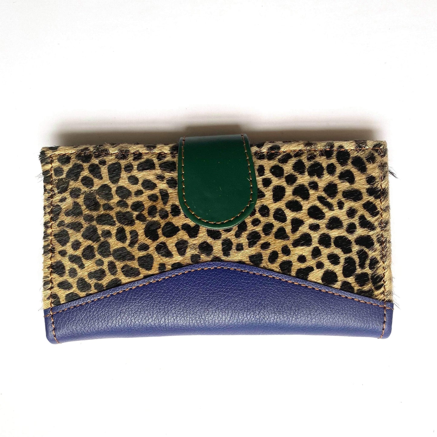 Leather Animal Print Purse