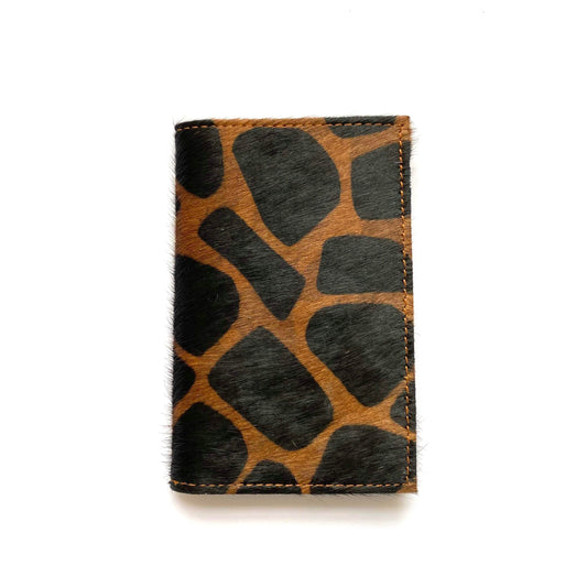 Leather Animal Print Wallet