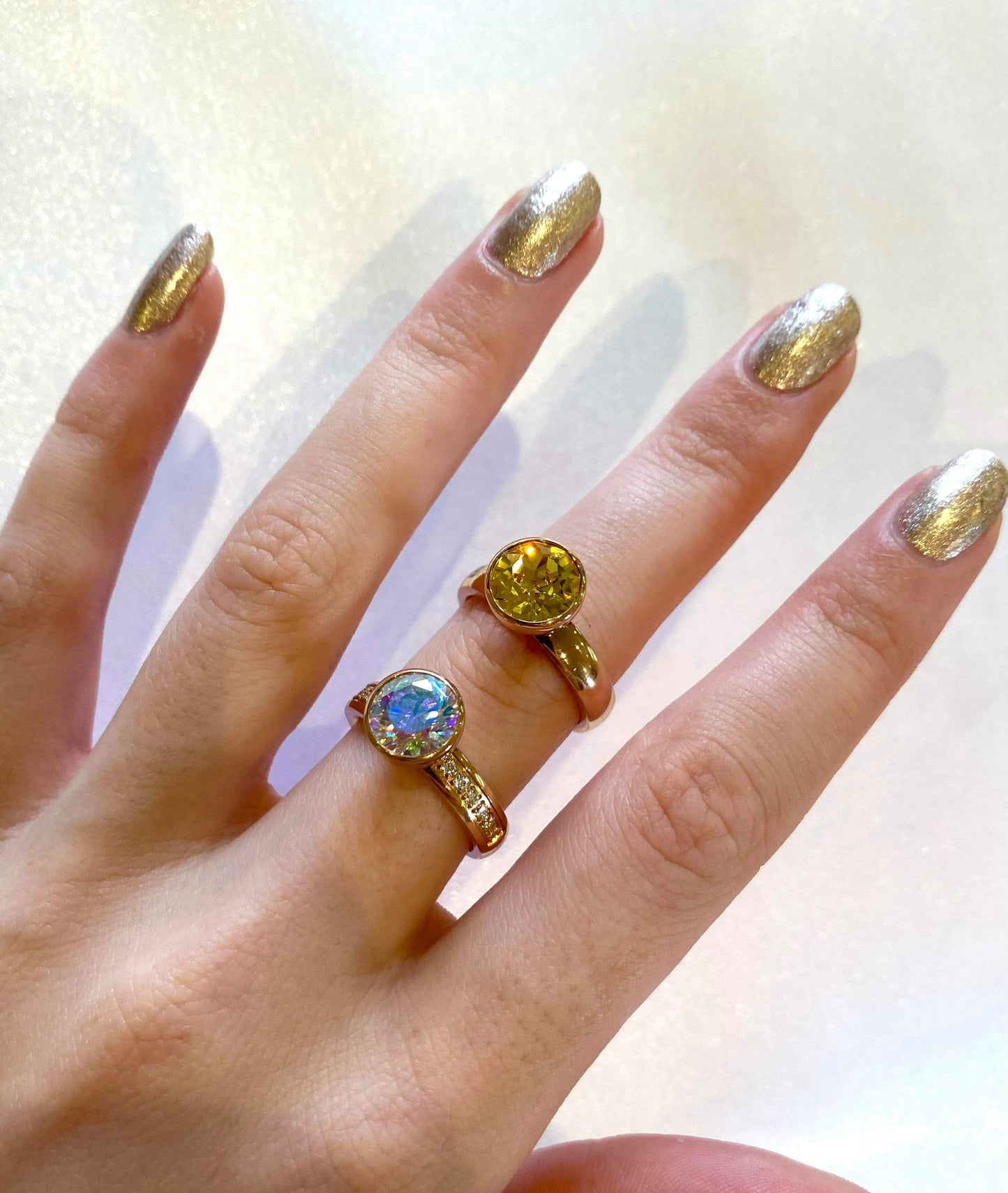 MelanO Twisted CZ Yellow sunflower 5012