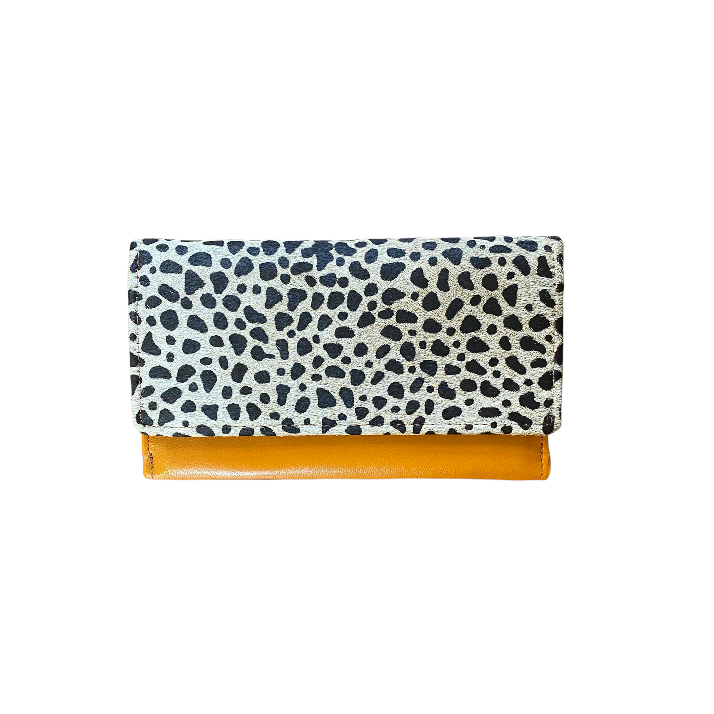 Leather Animal Print Purse