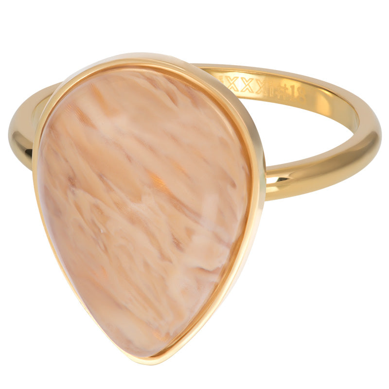 i.X.X.X.i infill ring Royal Stone drop topaz - 2mm