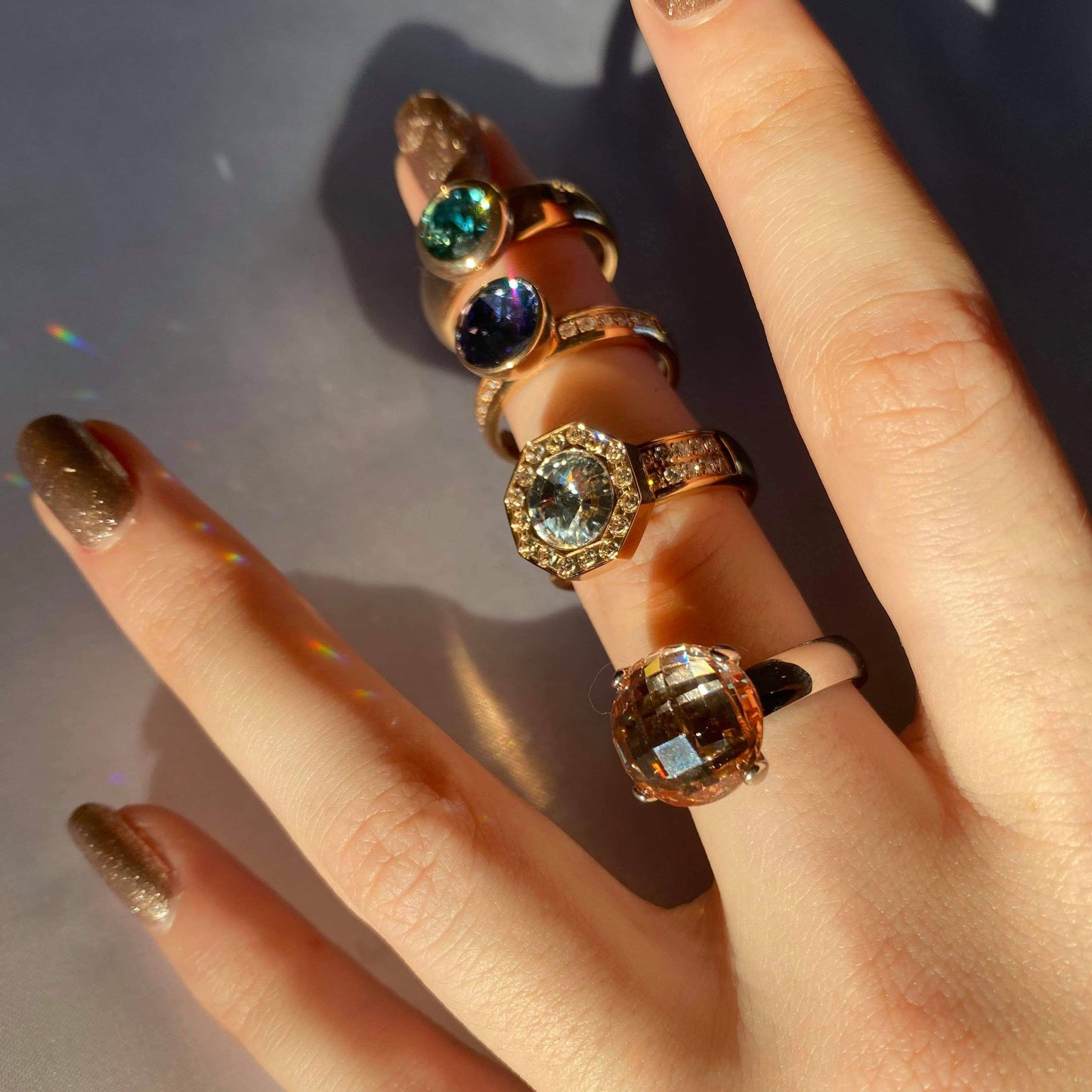 MelanO Ring Vicky 6mm - Silver or Rose Gold