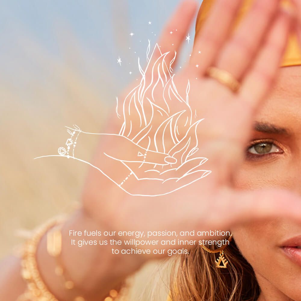 Chlobo Noodle Bead Bracelet - Fire