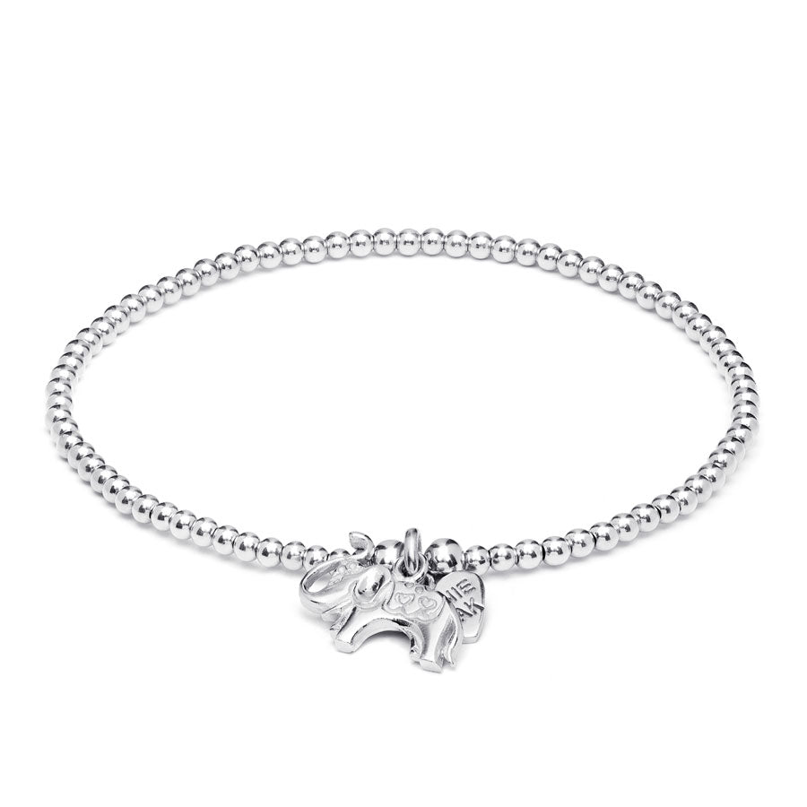 * Annie Haak <br>Santeenie Silver Charm Bracelet