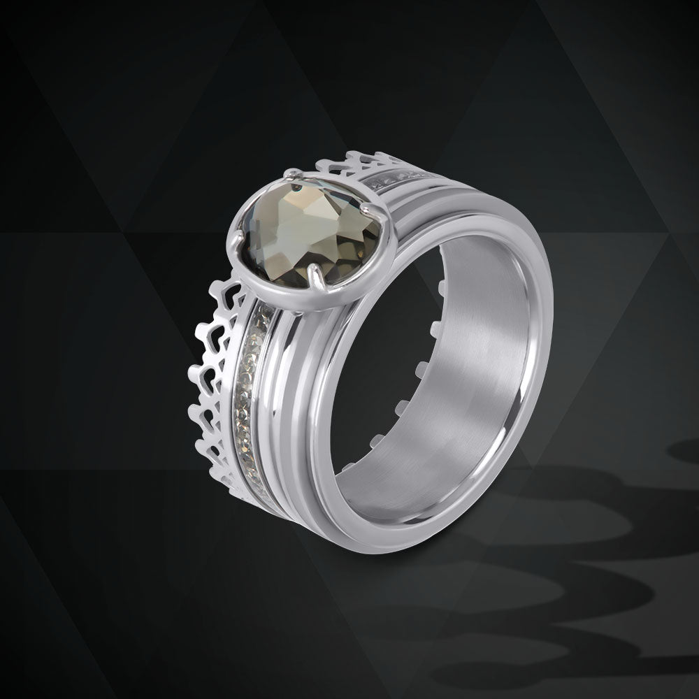 i.X.X.X.i infill ring Glam Oval champagne- 2mm