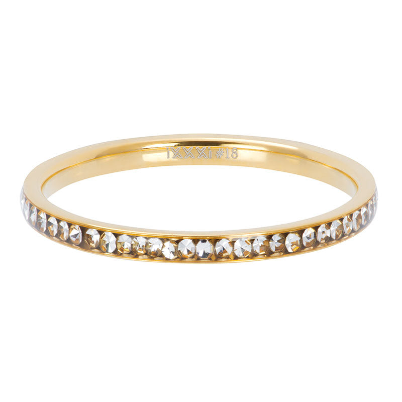 i.X.X.X.i infill ring Zirconia crystal - 3 colours - 2mm