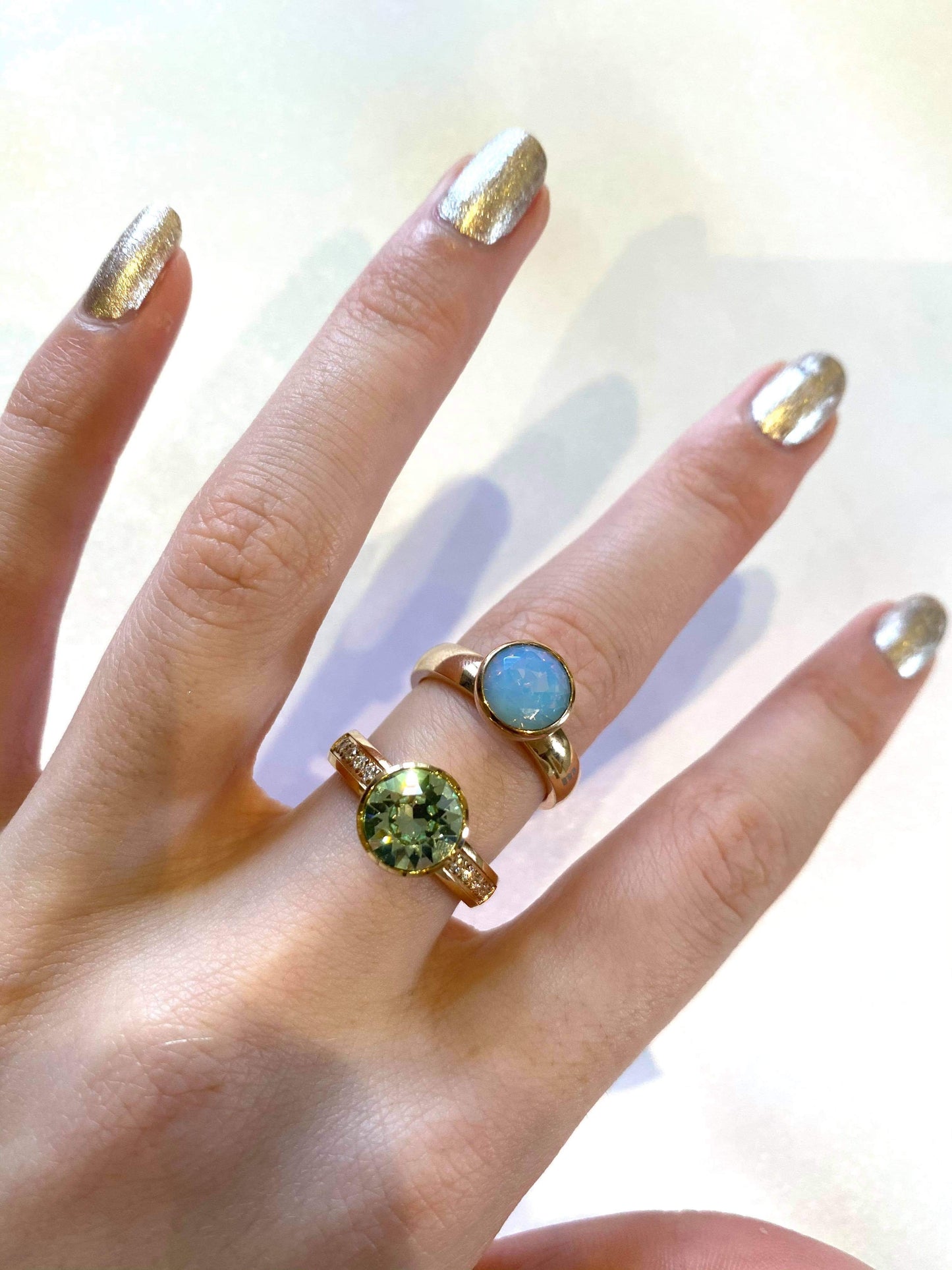 MelanO Twisted CZ Chrysolite 5012