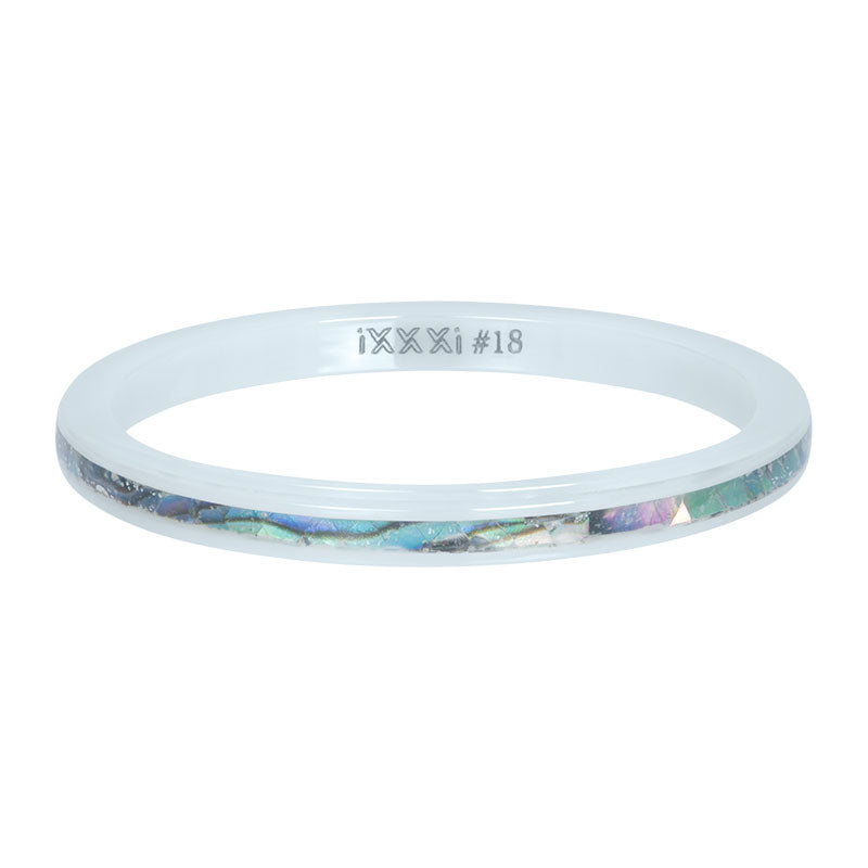 i.X.X.X.i infill ring Ceramic Amber Shell - 2mm