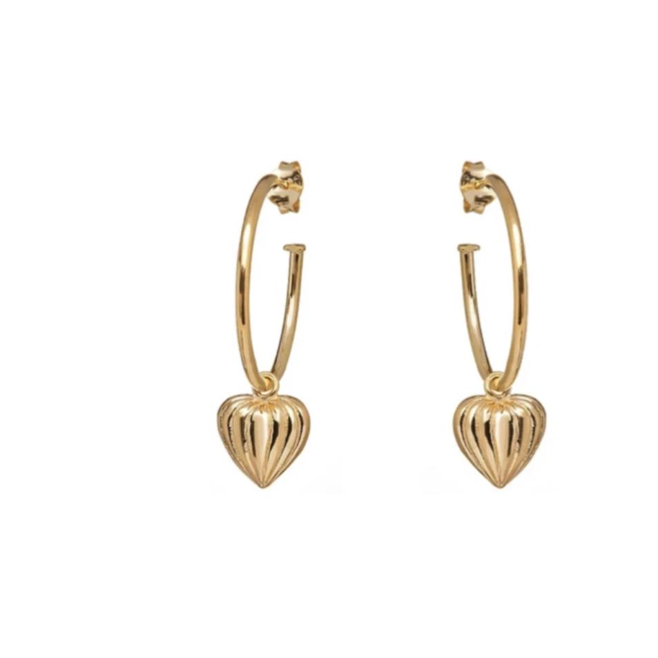 Annie Haak Allure gold hoop earrings