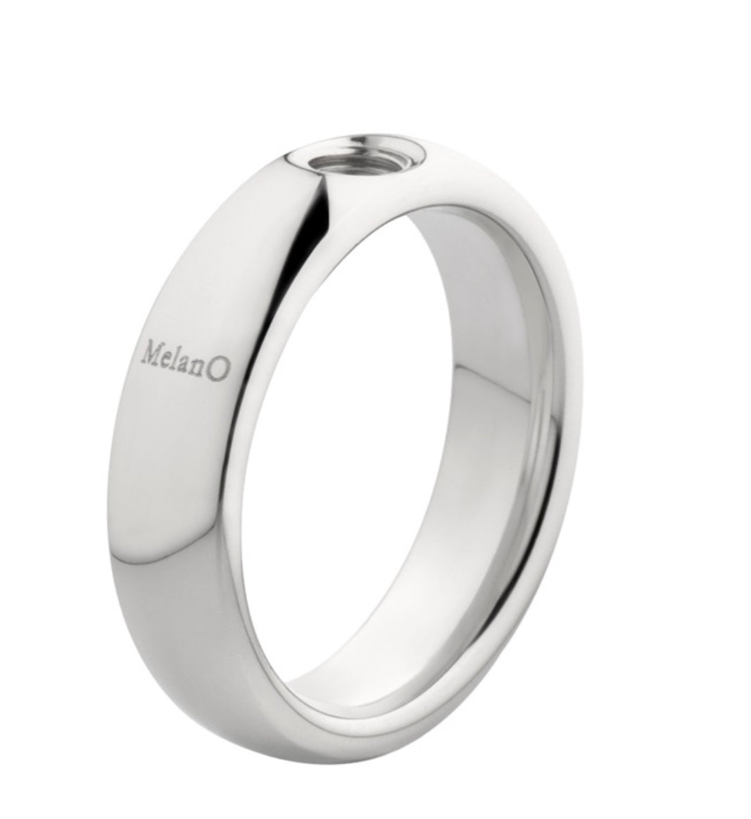 MelanO Ring Vicky 6mm - Silver or Rose Gold