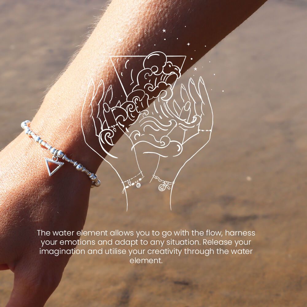 Chlobo Noodle Bead Bracelet - Water