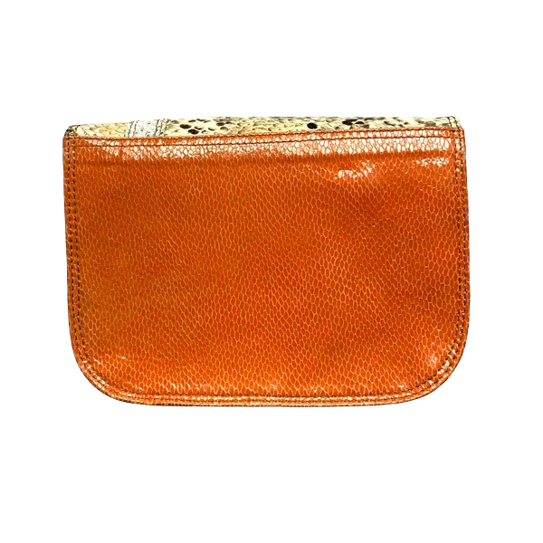 Leather Bag Metallic Animal Print - was £38 Reduced!