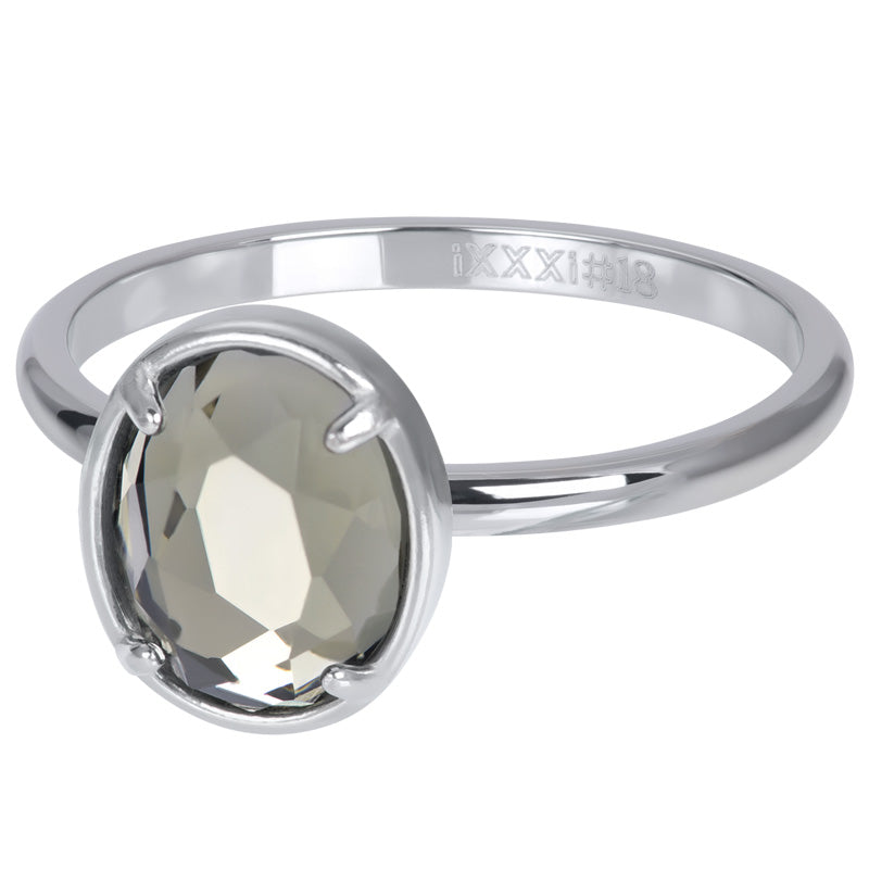 i.X.X.X.i infill ring Glam Oval crystal 2mm
