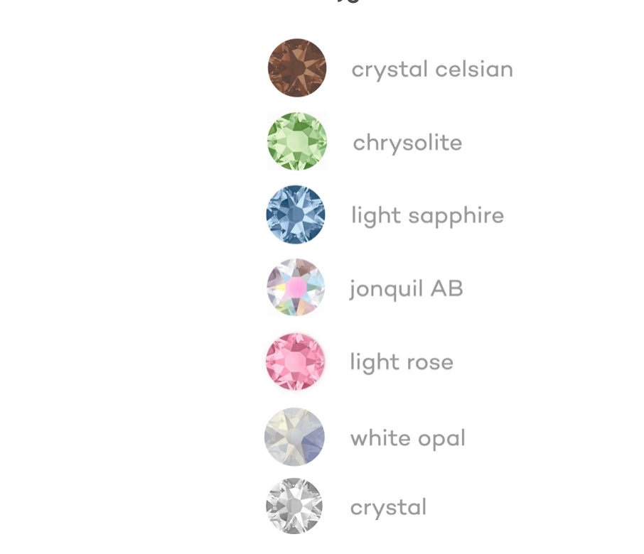 MelanO Halo CZ twisted - Chrysolite - silver or Rose gold