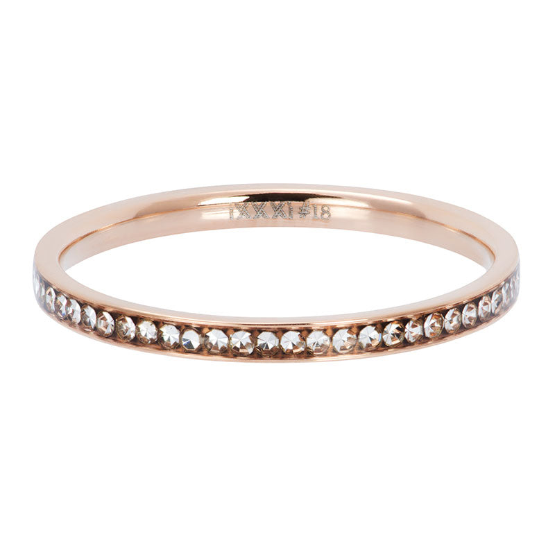 i.X.X.X.i infill ring Zirconia crystal - 3 colours - 2mm