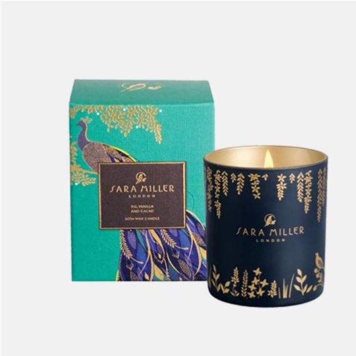 Sara Miller Soya Wax Candle - Fig, Vanilla and Cocoa