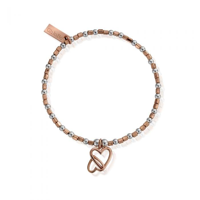 Chlobo Interlocking Love Heart Bracelet