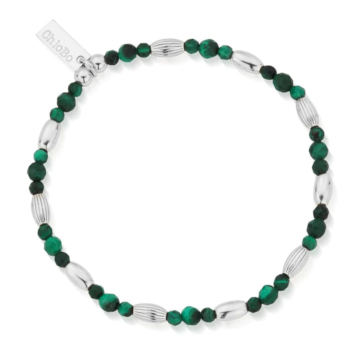 Chlobo Alternative Rice Malachite Bracelet