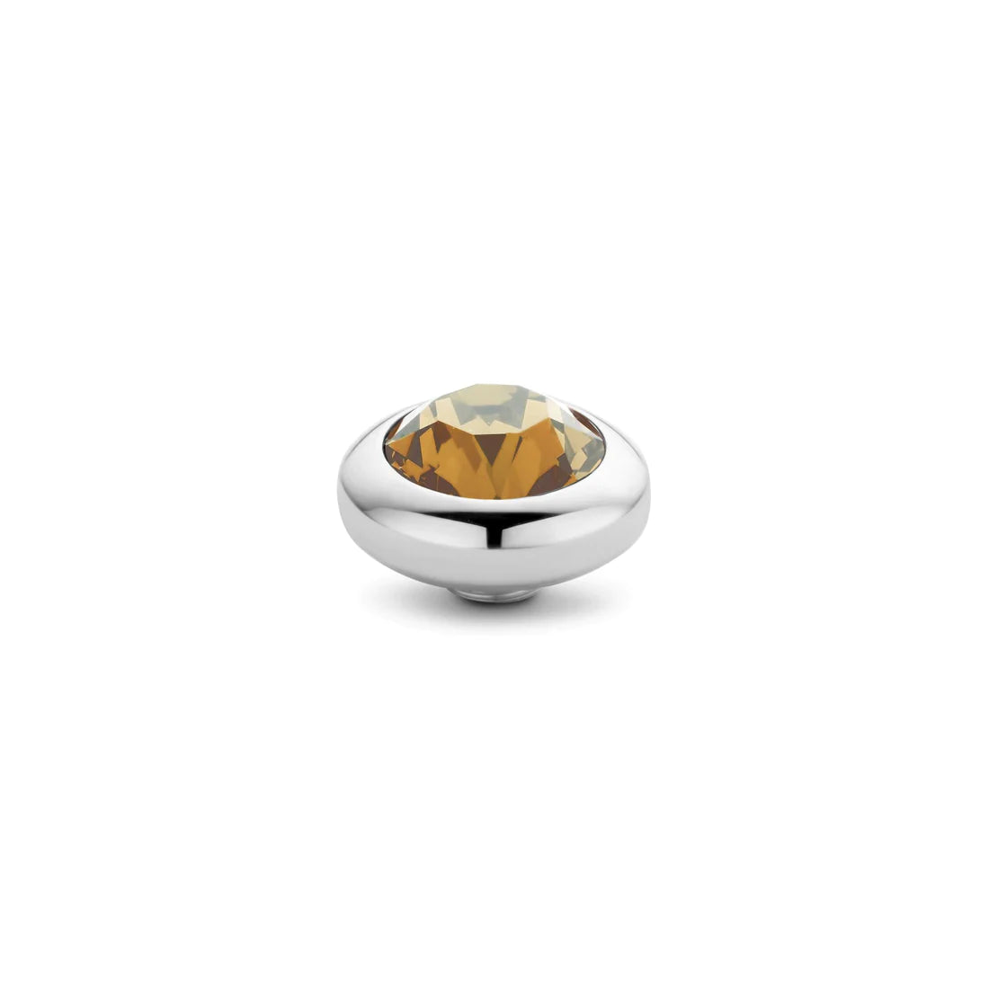 MelanO Vivid CZ Champagne 7mm - silver or Rose gold