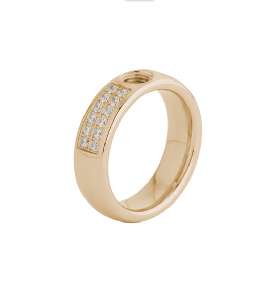 MelanO Ring Vicky CZ 6mm - Silver or Rose Gold