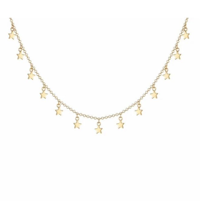 Annie Haak Galaxy Star Gold Necklace