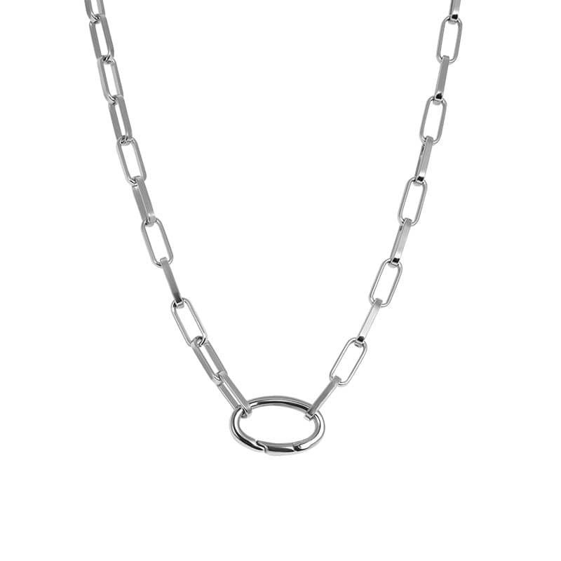Ixxxi square chain necklace - gold or silver