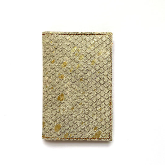 Leather Animal Print Wallet