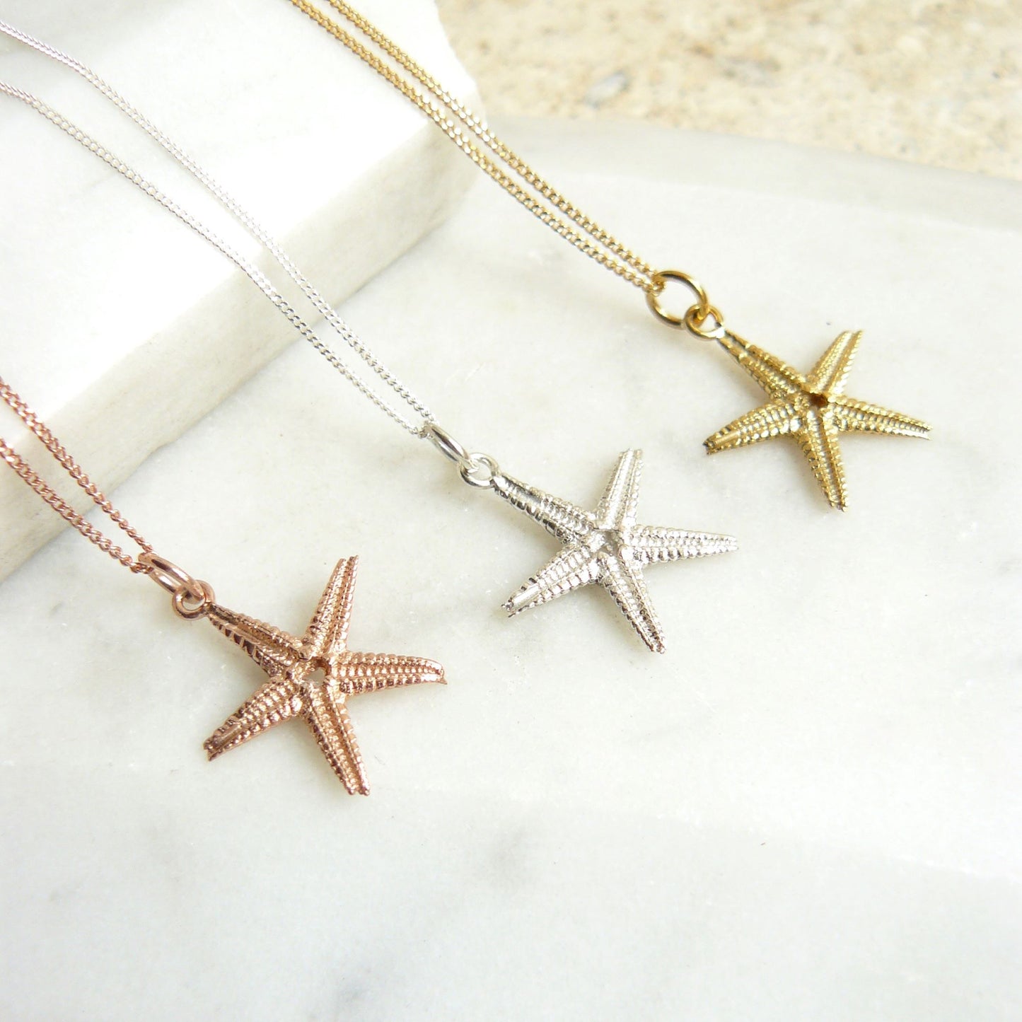 Starfish charm pendant