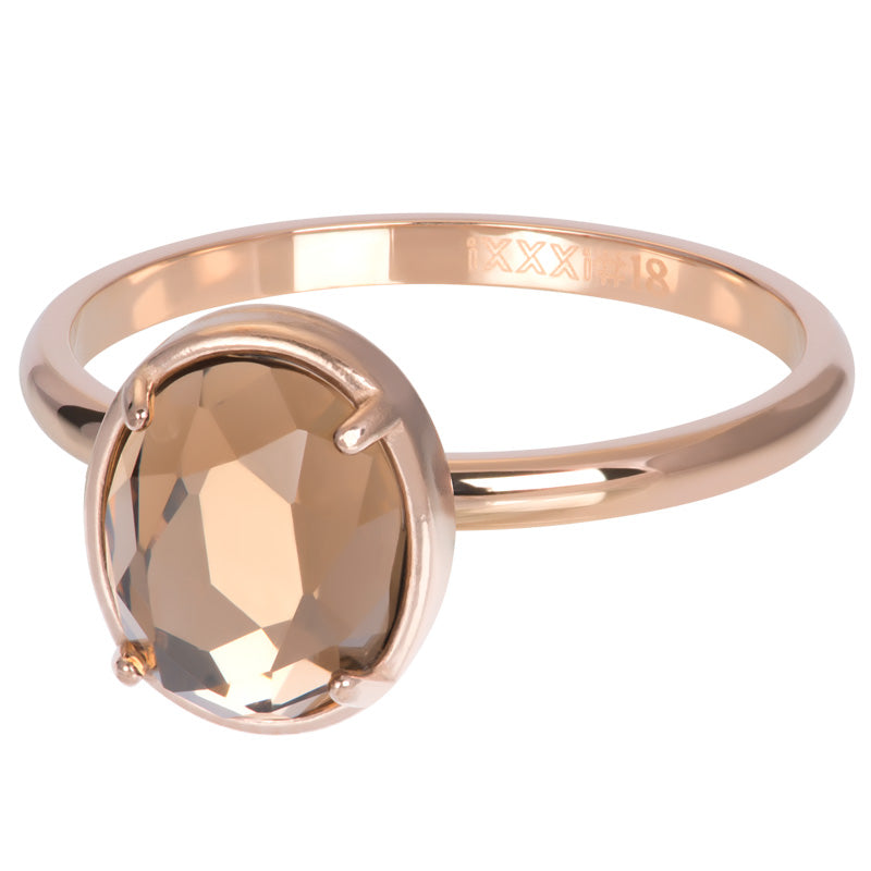 i.X.X.X.i infill ring Glam Oval champagne- 2mm