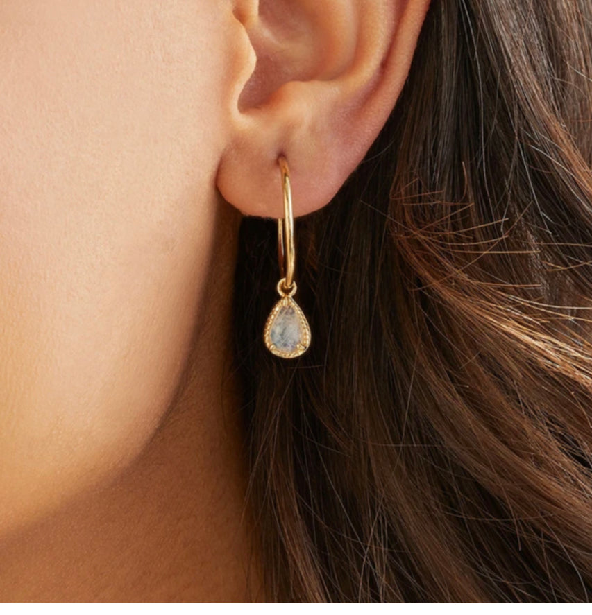 Annie Haak Allure gold hoop earrings