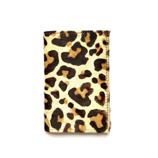 Leather Animal Print Wallet