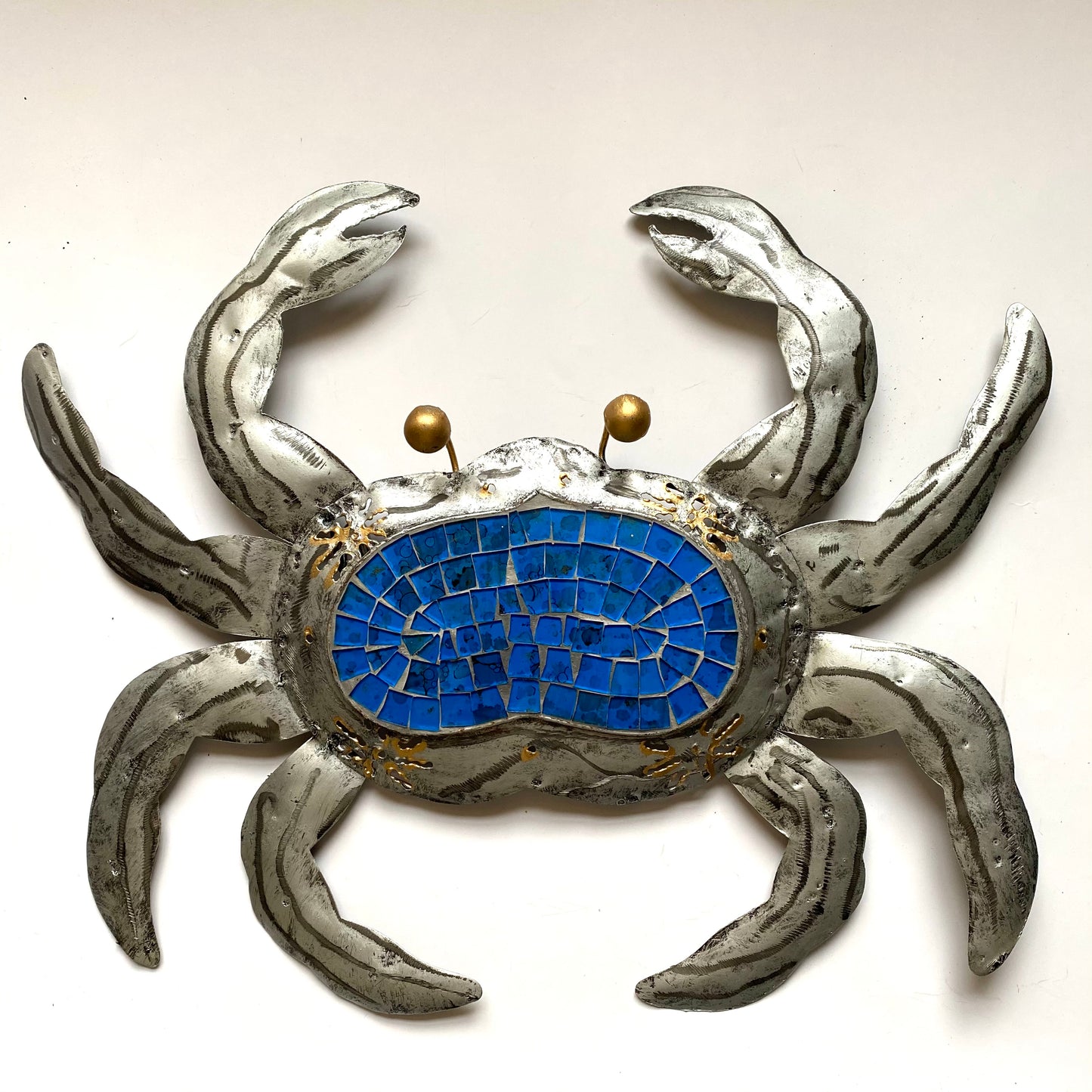 Metal Crab Wall Art - 3 colours