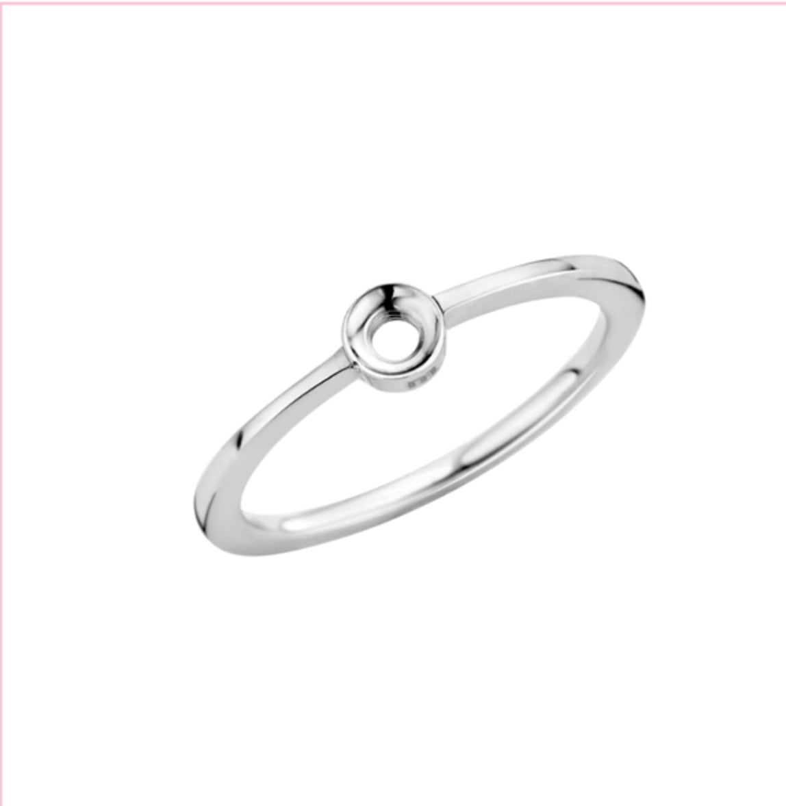 MelanO Ring Twisted Petite - Silver or Rose Gold
