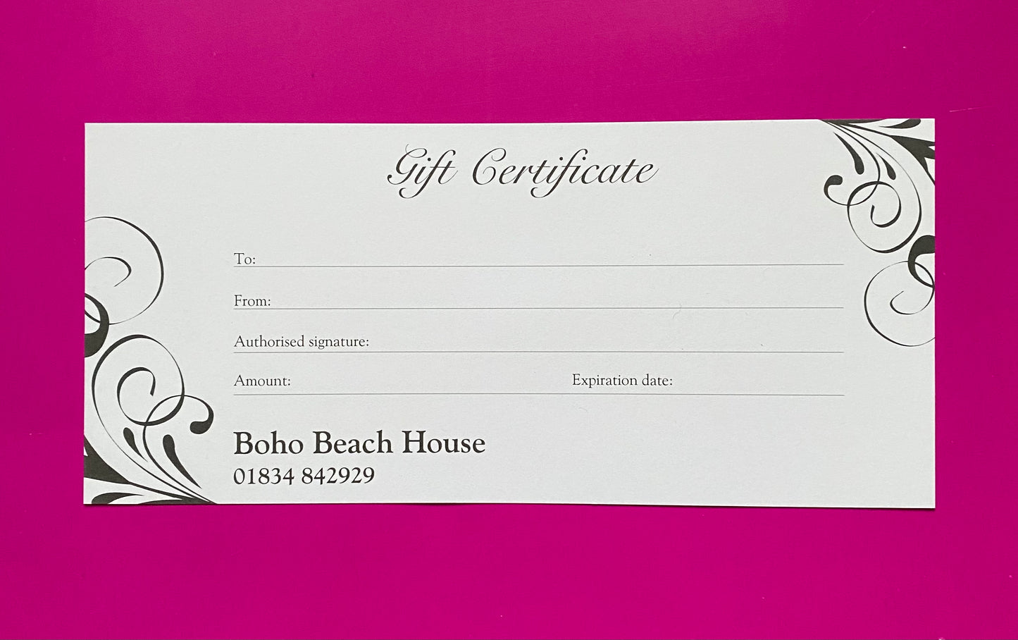 Gift Voucher  £10 - £150