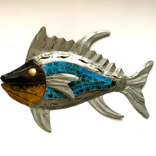 Metal Fish Wall Art - 2 colours